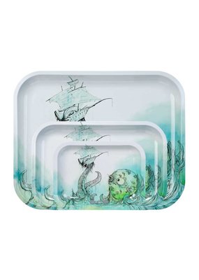 OCB Sea Monster Metal Rolling Tray