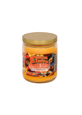 Smoke Odor Peace and Love Candle