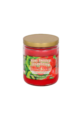 Smoke Odor Kiwi Twisted Strawberry Candle