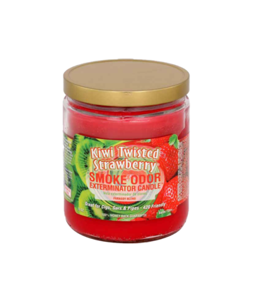 Smoke Odor Smoke Odor Kiwi Twisted Strawberry Candle