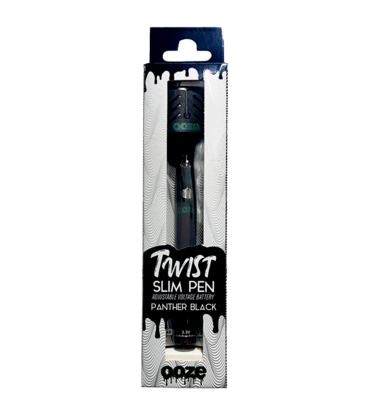 Ooze Ooze Slim Twist Battery With Usb Charger Panther Black