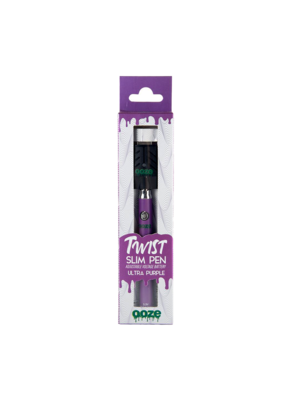 Ooze Slim Twist Battery With Usb Charger Ultra Purple
