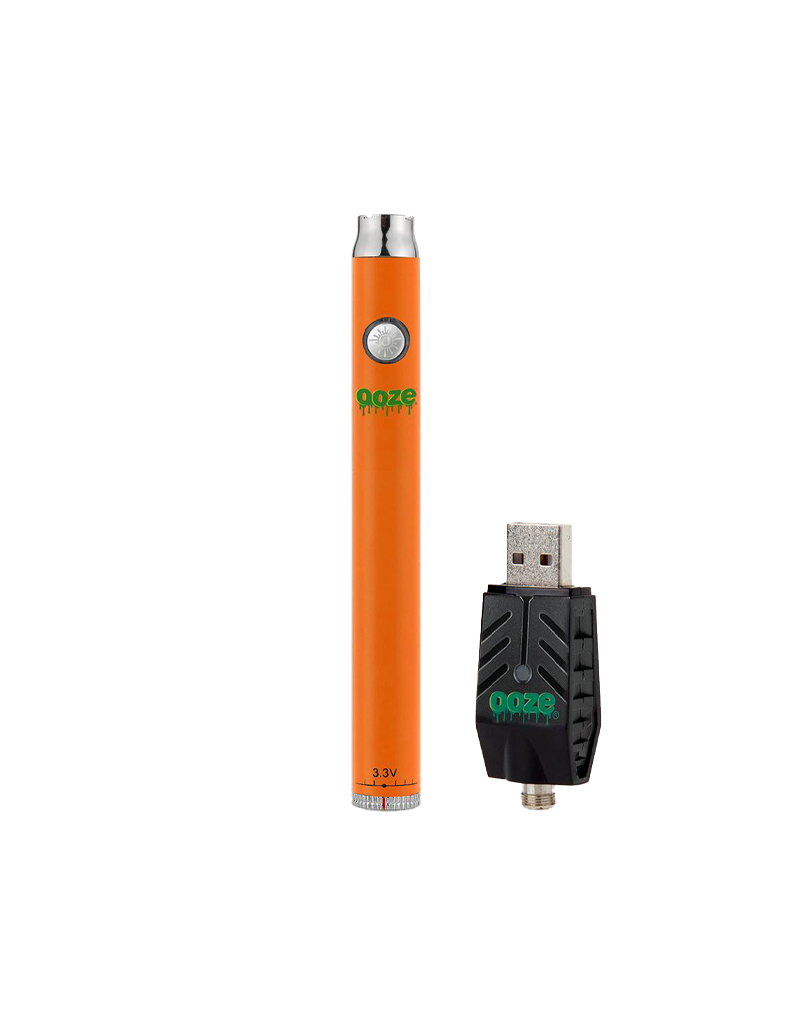 Ooze Slim Twist Battery With Usb Charger Juicy Orange