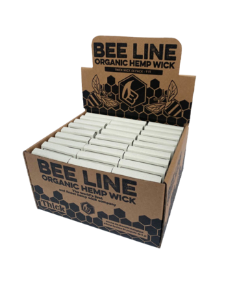 Bee Line Hemp Wick Thick 9ft