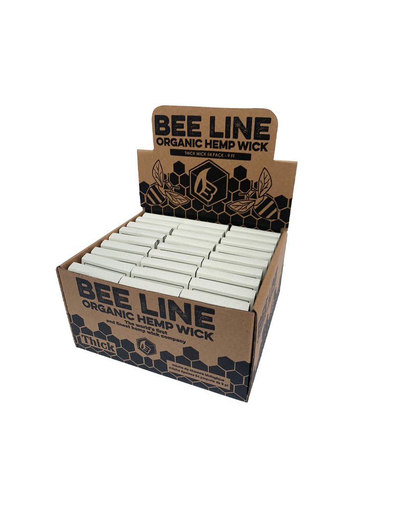 Bee Line Hemp Wick Thick 9ft