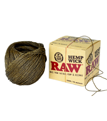 RAW Raw Hemp Wick Spool 250ft