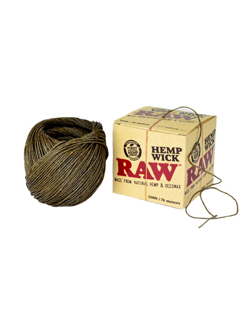 Raw Hemp Wick Spool 250ft