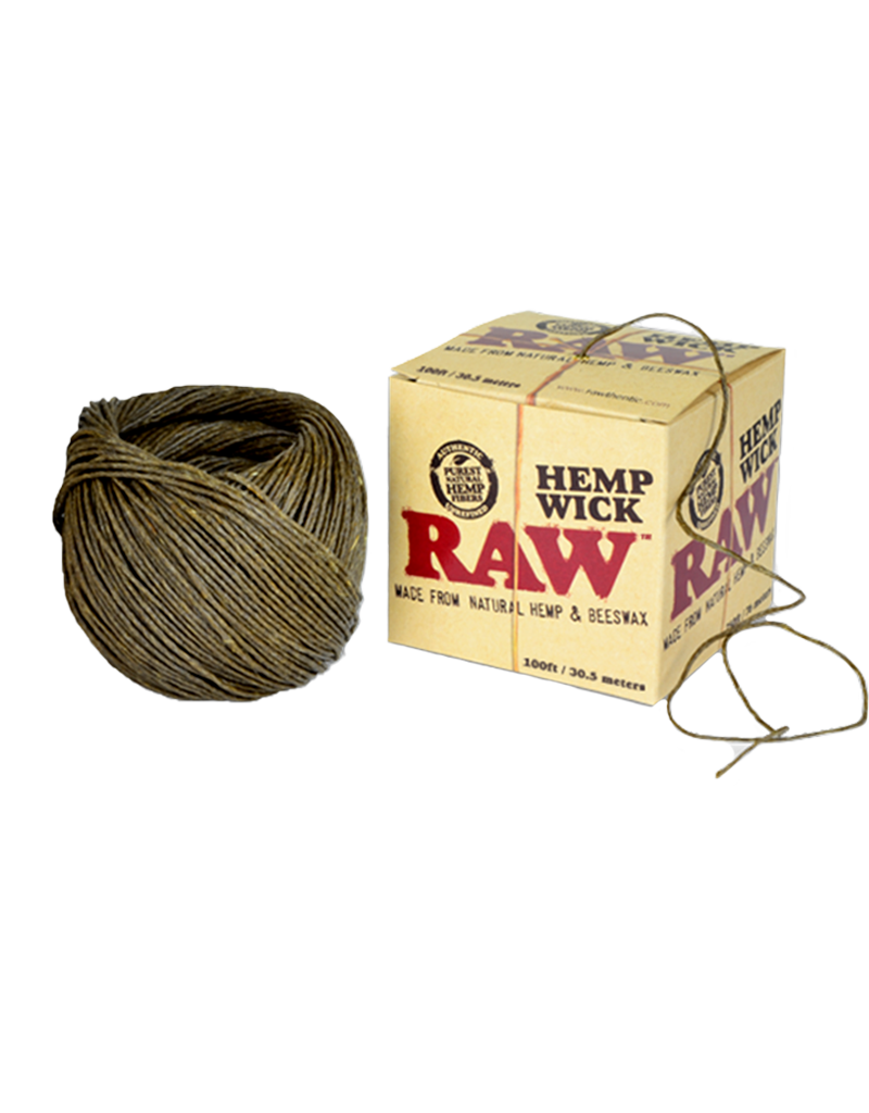 Raw Hemp Wick Spool 100ft