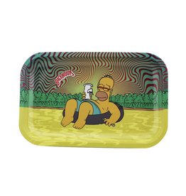 Bwoods Homer Simpson Chilling Metal Rolling Tray