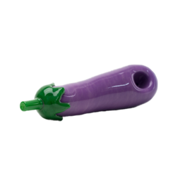 5.25" Empire Glassworks Eggplant Hand Pipe