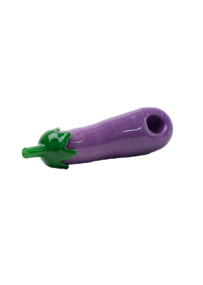 5.25" Empire Glassworks Eggplant Hand Pipe