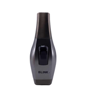 Blink Blink Dual Flame Dynamite Torch Lighter Silver