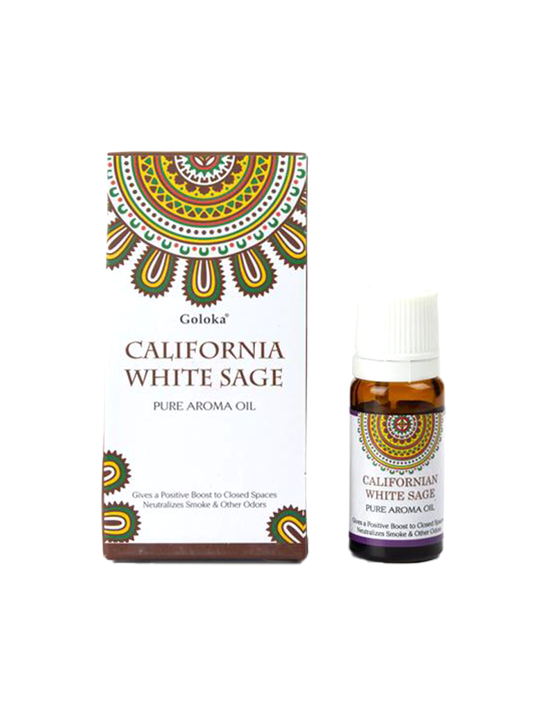 Goloka California White Sage Aroma Oil 10mL