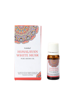 Goloka Himalayan White Musk Aroma Oil 10mL
