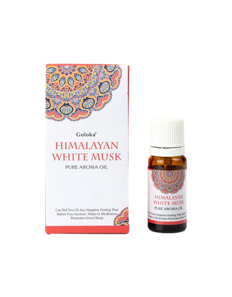 Goloka Himalayan White Musk Aroma Oil 10mL