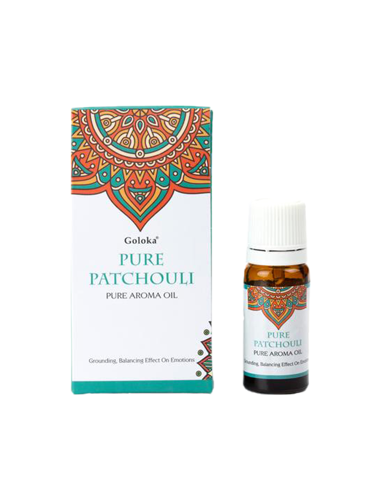 Goloka Pure Patchouli Aroma Oil 10mL