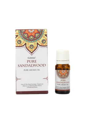 Goloka Pure Sandalwood Aroma Oil 10mL
