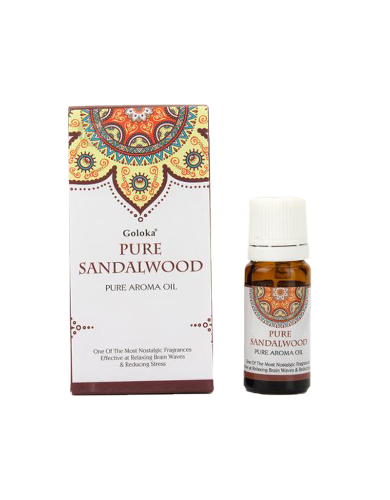 Goloka Pure Sandalwood Aroma Oil 10mL