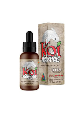 Koi Naturals CBD Tincture Strawberry