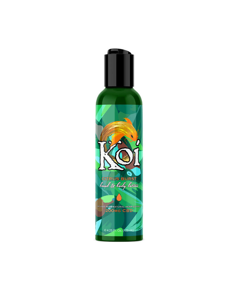 Koi CBD Lotion 200mg Citrus Burst