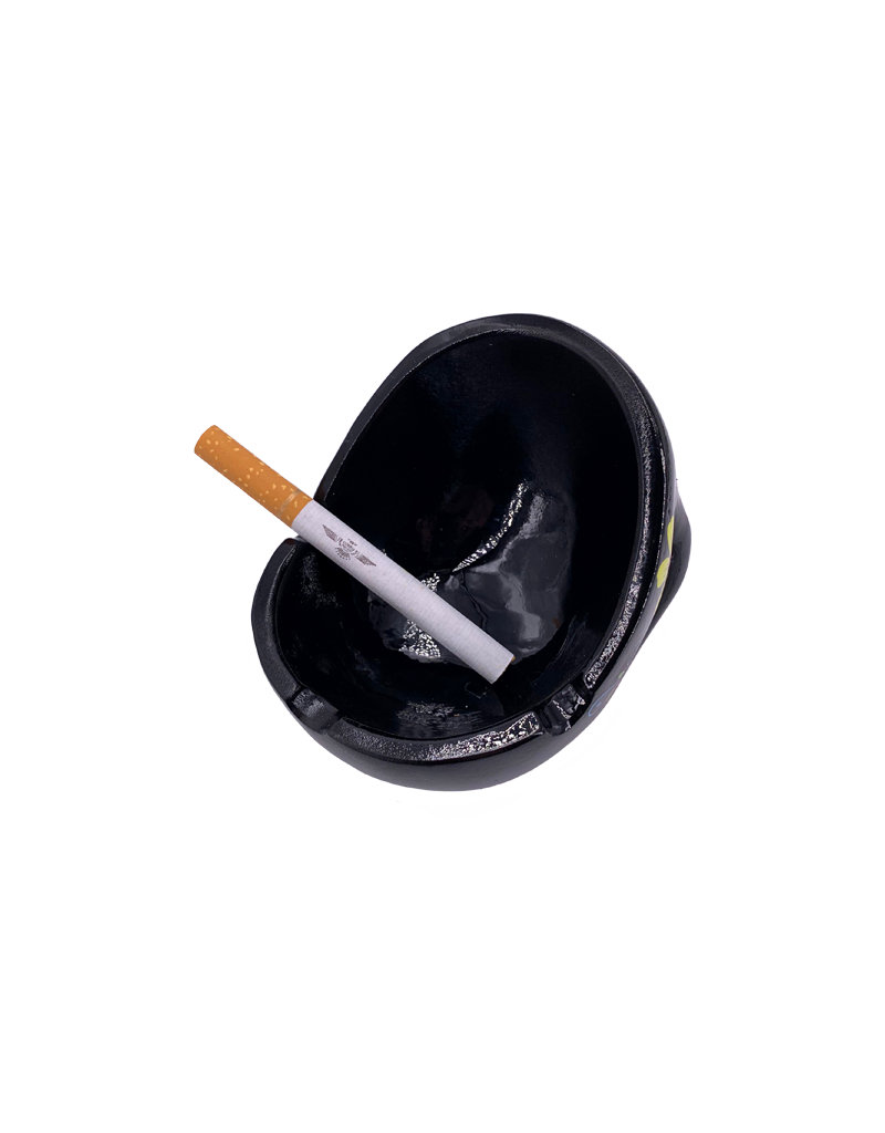 Day of The Dead Ashtray Black