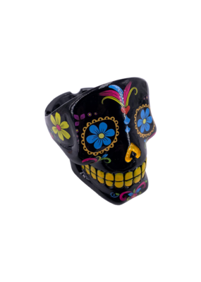 Day of The Dead Ashtray Black