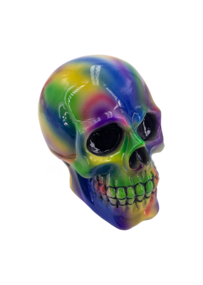 Tie Dye Skull Piggy Bank