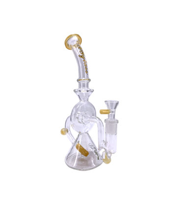 10" Recycler with Donut Water Pipe