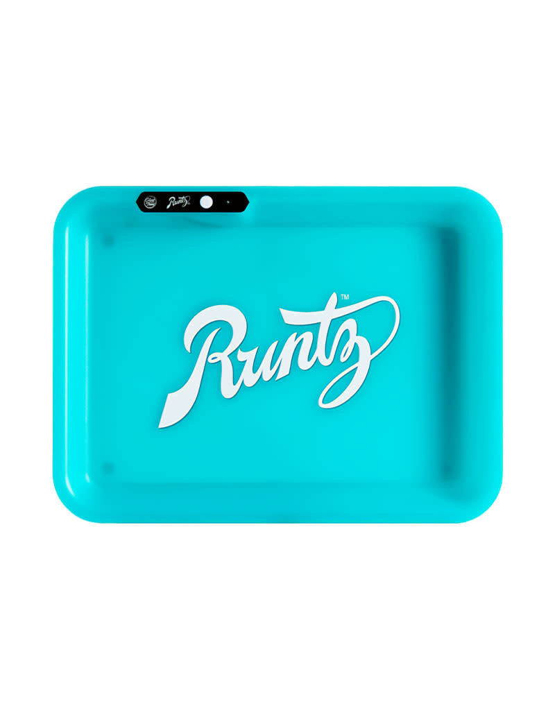 GlowTray Runtz Divine Teal Rolling Tray