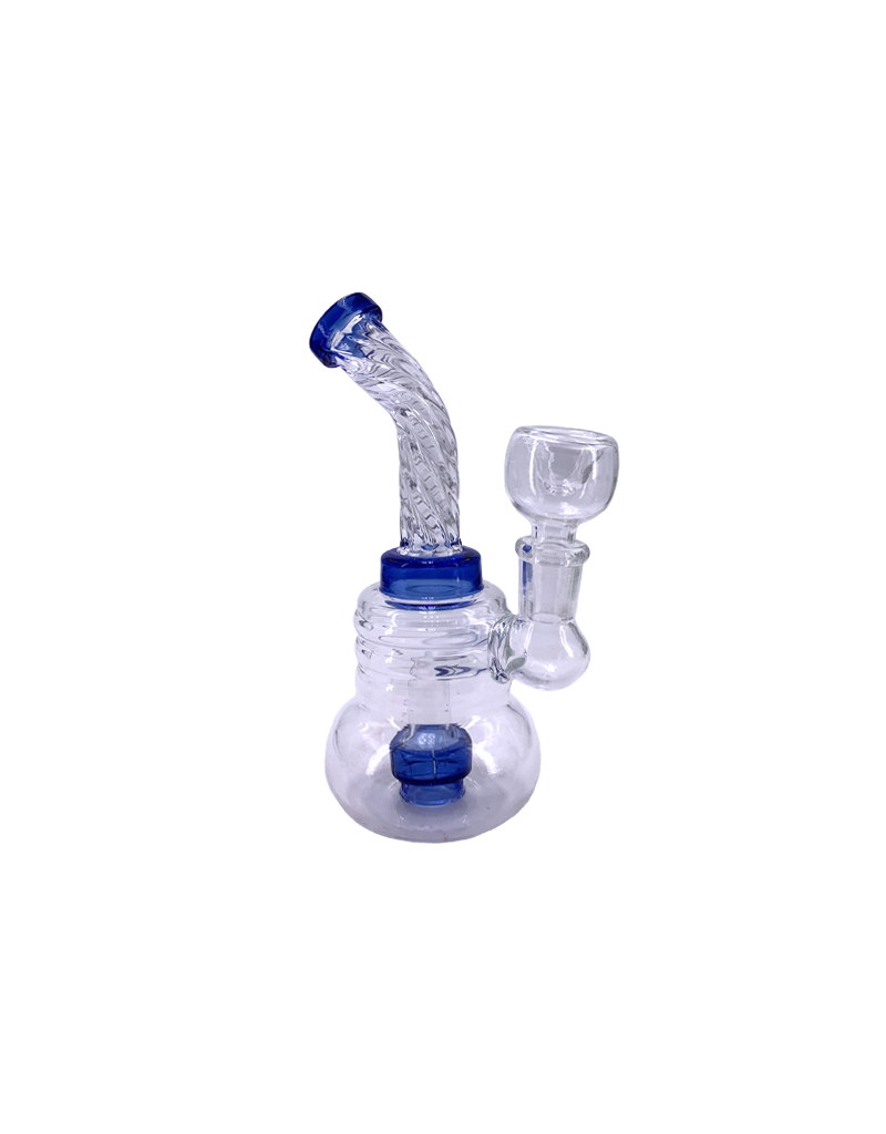 6.5" Twisty Bent Neck Water Pipe