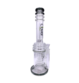 18" Triple Stacked Honey Comb Water Pipe 9mm Thick