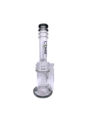 18" Triple Stacked Honey Comb Water Pipe 9mm Thick