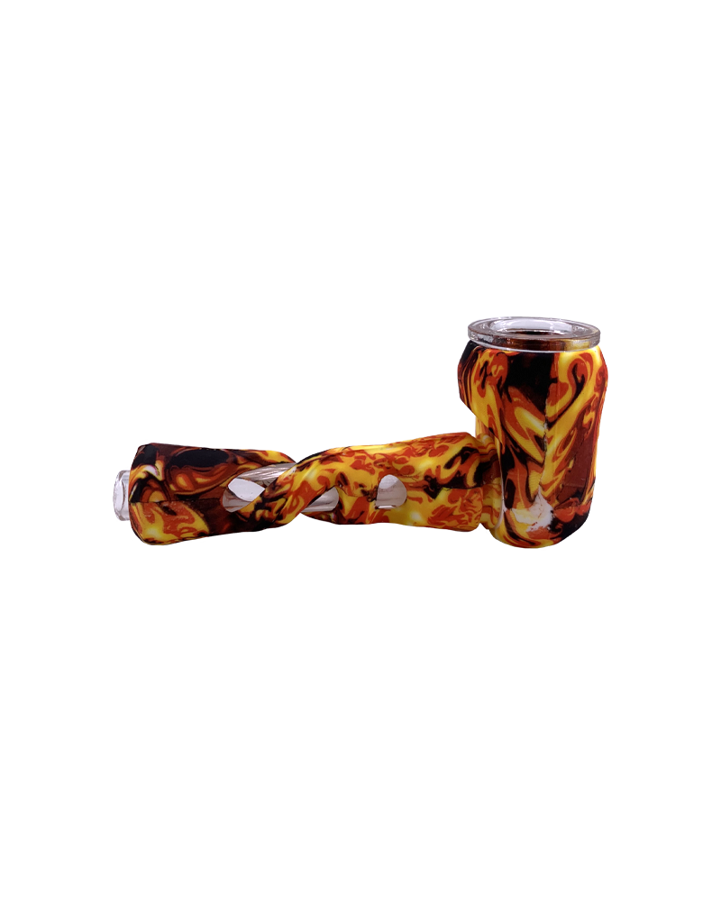 4" Hellfire Silicone Hammer Hand Pipe