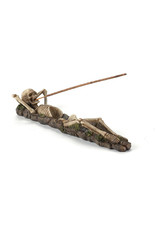 Sleeping Skeleton Incense Burner