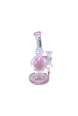 8" Clover Orb Chamber Water Pipe