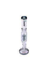 14" Clover Double Chamber Tree Perc Water Pipe