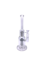 15"  Double Stack 8 Arm Tree Water Pipe