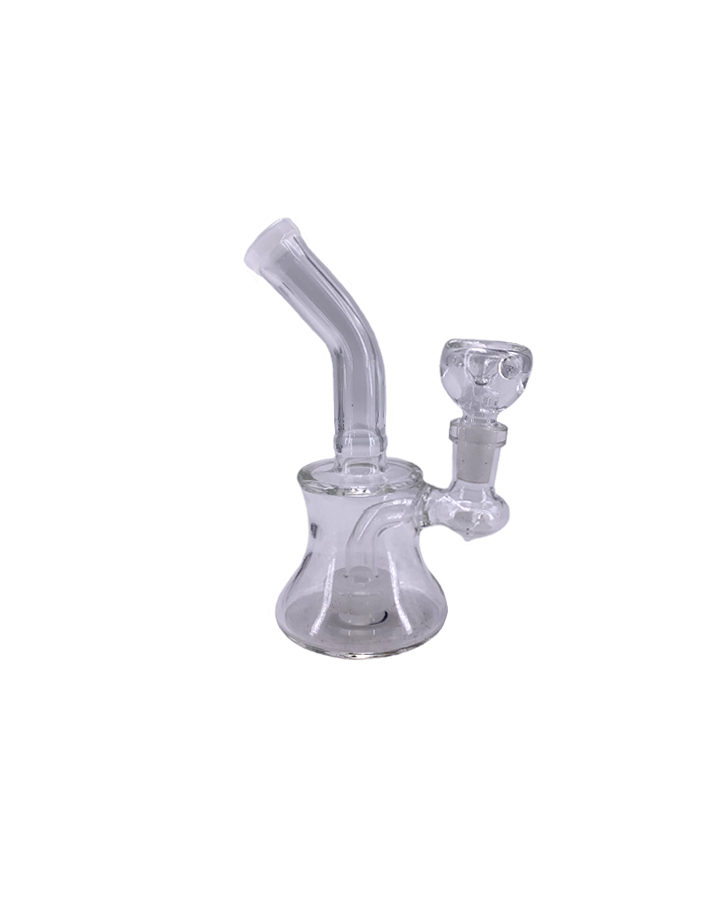 6.5" Bent Neck Circ Perc Water Pipe