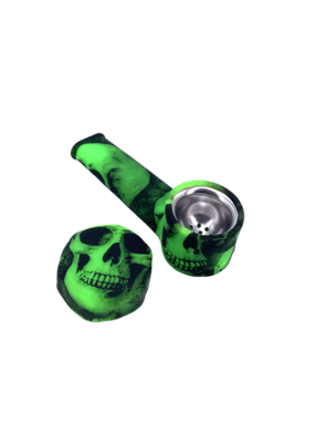 3.5" Mr. Skulls Silicone Hand Pipe