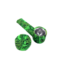 3.5" Street Graffiti Silicone Hand Pipe