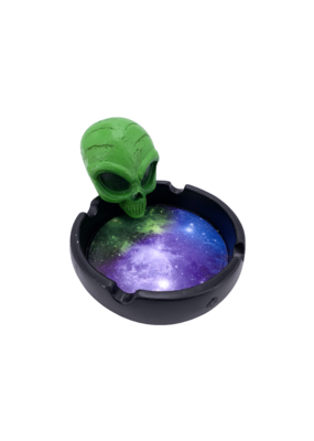 Alien Galaxy Ashtray 4"D