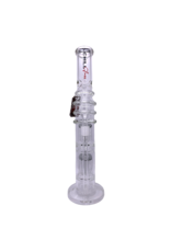 20" Double Chamber Stacked Tree Perc Water Pipe