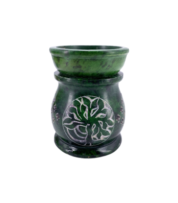 Tree of Life Soapstone Oil Diffuser 3.5"H