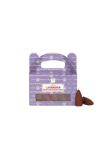 Satya Backflow Incense Cones Lavender 24 Count