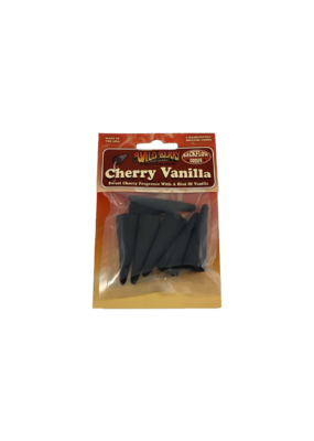 Wildberry Backflow Incense Cones Cherry Vanilla 6 Count
