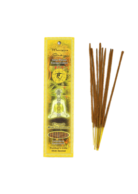 Manipura Chakra Power and Self-Confidence Incense 10 Sticks
