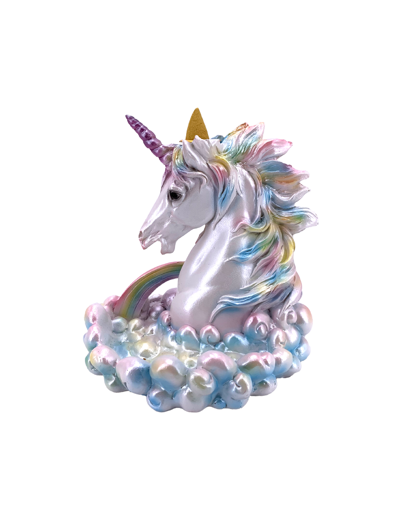 Unicorn Backflow Incense Burner