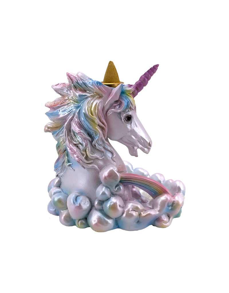 Unicorn Backflow Incense Burner