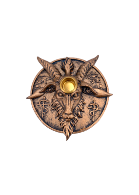 Baphomet Incense Burner and Candle Holder