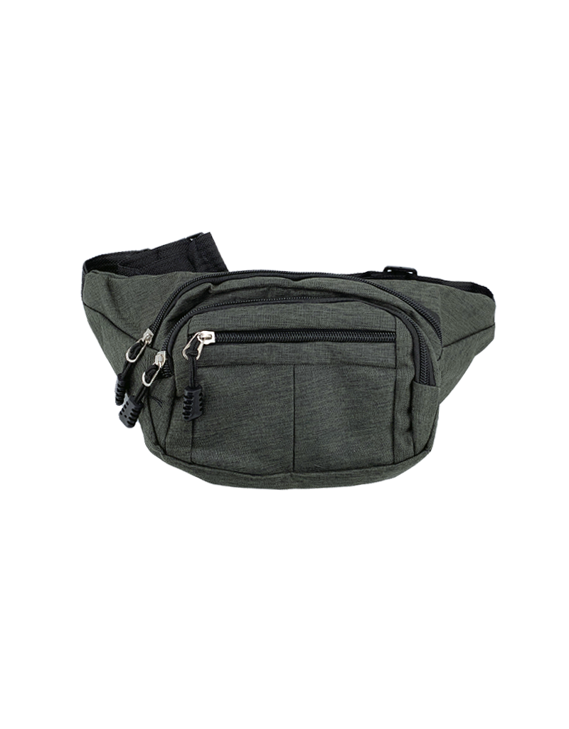 Canvas Fanny Pack Forest Green